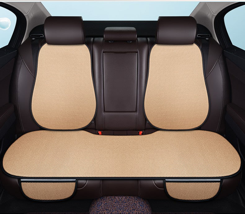 1pc Seat Cushion Protector Pad  Ice Silk Seat Cushion Pad Breathable Four Seasons Automobiles Covers For Most Car Universally