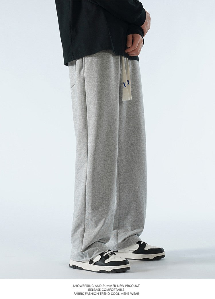 Big Tall Men Sweat Pant Drawstring Extra Long Length Sweatpant Stretch Winter Fleece Sport Jogger Trouser Male 200Cm 190cm 120cm