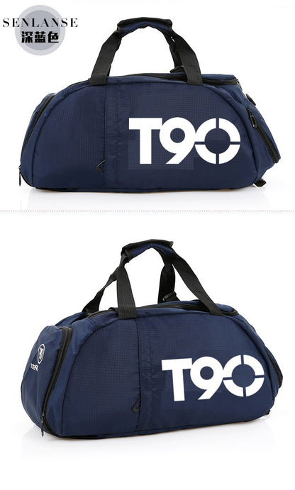 Nylon Travel Bag For Girl Teenagers Waterproof Backpack Sport Gym Handbag Portable Lady Women Fitness Shoe Shoulder Bags Mochila