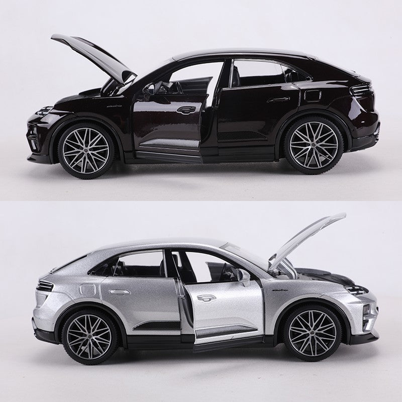 Burago 1:24 Porsche Macan Turbo Carro Modelo de Liga Elétrico