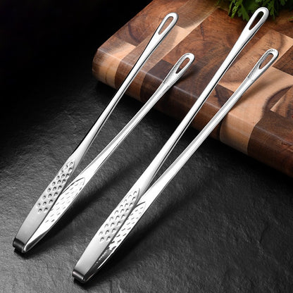 2 pinças de cozinha, pinças de churrasco, pinças de cozinha de aço inoxidável, pinças de chef para alimentos e carne, clipe de pinças de churrasco, ferramentas e acessórios de cozinha
