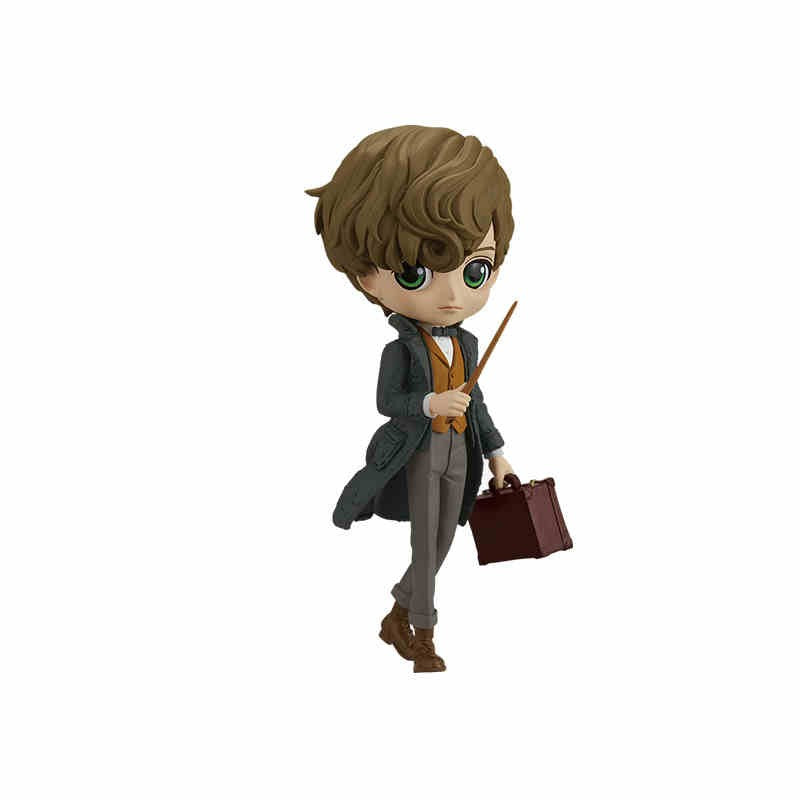 14cm Original Bandai Q Posket Harry Potter Series Versão Personagem Draco Malfoy Hermione Action Figure Anime Colecionável Bonecas Infantis