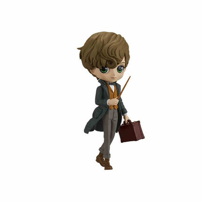 14cm Original Bandai Q Posket Harry Potter Series Versão Personagem Draco Malfoy Hermione Action Figure Anime Colecionável Bonecas Infantis