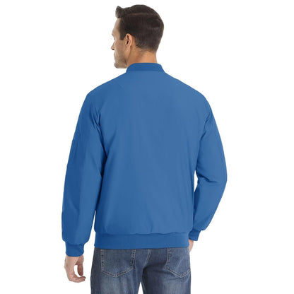 MAGCOMSEN Men's Aviator Jackets Thick Warm Orange Lining Bomber Jackets Fall Winter Casual Windproof Coats