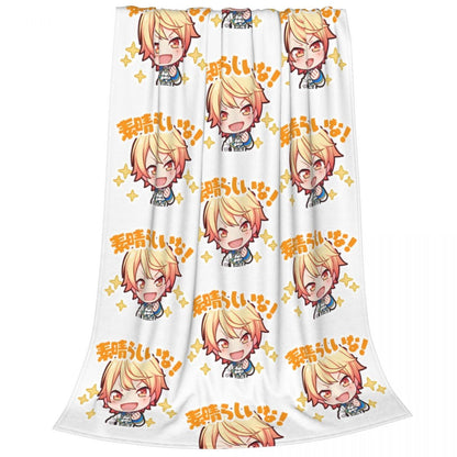 Tsukasa Tenma Muitas Cobertas Fofas Antigas Quentes Cobertor para Cama para Todas as Estações