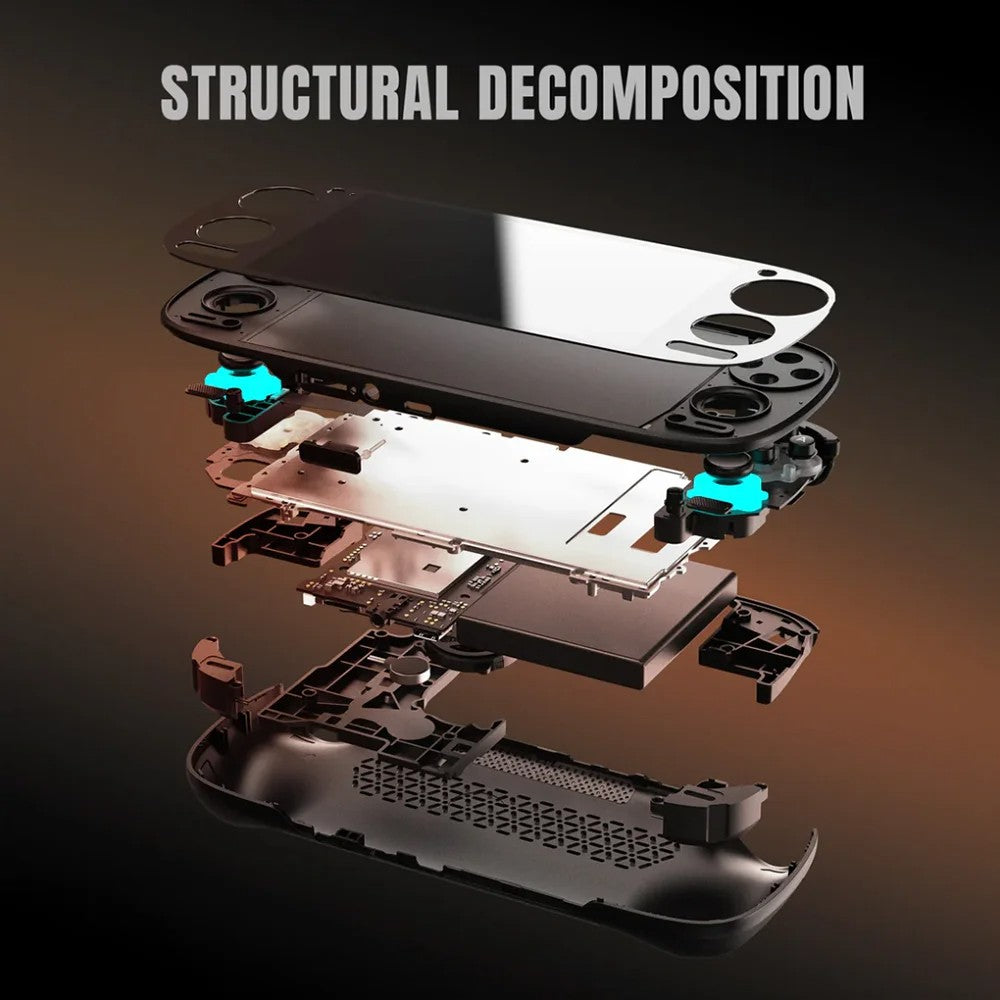 Retroid Pocket 5 Retro Handheld Game Console Video Game Consoles RP5 SD865 12 128G Android13 5.5Inch OLED HD Screen 512G PSP PS2