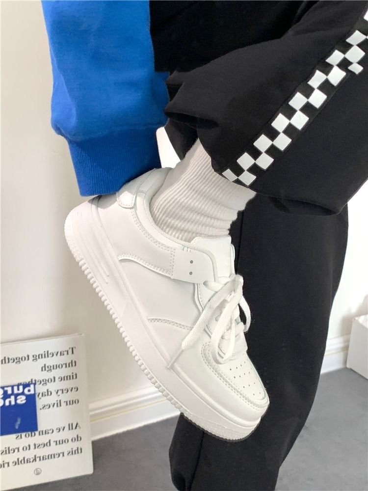 Tennis Sneakers Woman Spring Autumn Sports Board Shoes Fashion Comfort Colorful Casual Academy Style Little White Shoes Female