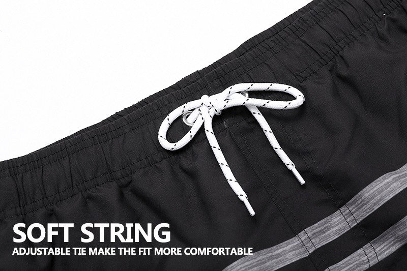 DATIFER 2025 Summer Hot Sale Mens Shorts Classic Polyester Quickly Dry Breathable Mesh Liner Shorts Para Hombre Gym Beach Pants