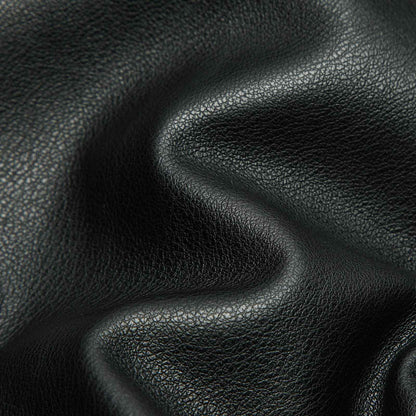 ? Biker Style Pu Leather Jacket for Women - Vegan Faux Motorcycle Jacket with Zipper & Buttons (Black/White/Red/Green)