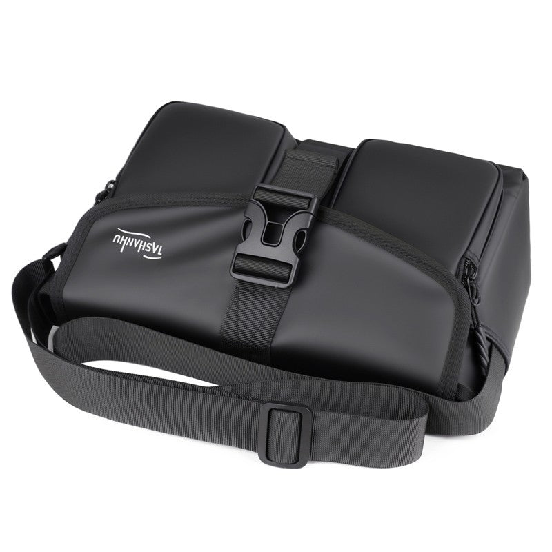 Men's Crossbody Bag Nylon Lightweight Chest Shoulder Bag with Zipper Pocket Waterproof Outdoor Travel Sport Messenger Bag