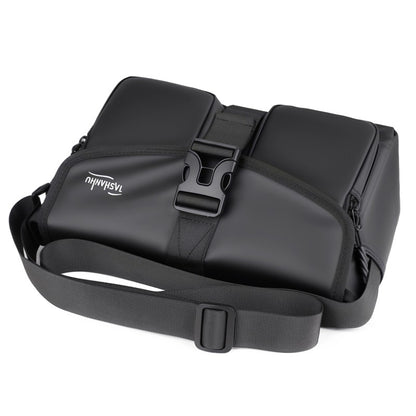 Men's Crossbody Bag Nylon Lightweight Chest Shoulder Bag with Zipper Pocket Waterproof Outdoor Travel Sport Messenger Bag