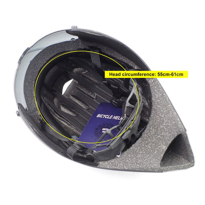 TT Óculos de Lente de Capacete de Ciclismo Capacete de Bicicleta de Estrada Aero Triathlon Tri Capacete de Ciclismo de Corrida de Contrarrelógio Masculino Acessórios de Casco Ciclismo