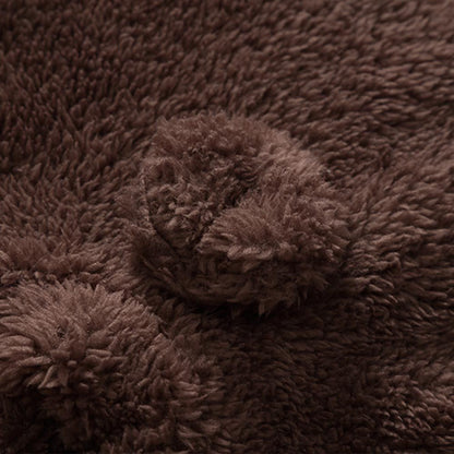 Winter Newborn Baby Plush Bodysuit Jumpsuit Cartoon Hoodies Boy Girl Romper Twins Clothes Korean version 0-12M