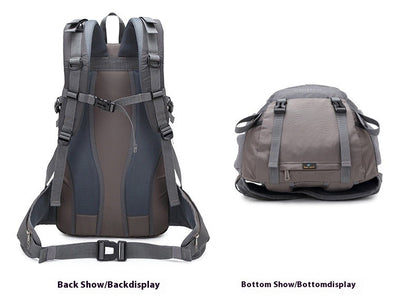 Mochila de Caminhada 40L para Acampamento ao ar livre, Escalada, Viagem, Bolsa para Computador, Masculina e Feminina, Mochilas Esportivas de Grande Capacidade