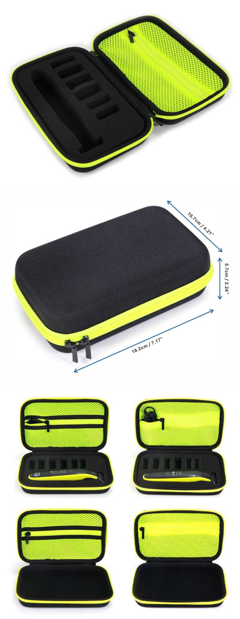 MLG USB Rechargeable Waterproof Washable Rechargeable Electric Shaver Beard Razor Body Trimmer Men Shaving Machine Hair