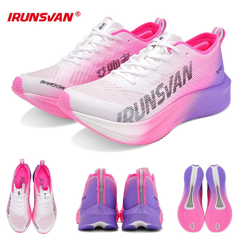 Tênis IRUNSVAN HEAT 2.0 com Placa de Carbono, Profissional para Maratona, Corrida, Treino Atlético e Esportivo Masculino