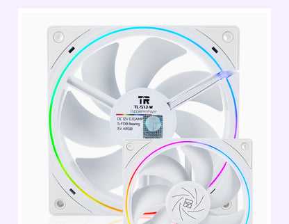 Thermalright TL-S12 120mm HALO Cooling Fan 5V 3PIN ARGB Fan pc gamer 360° exquisite light effect computer Case Fan ventilador