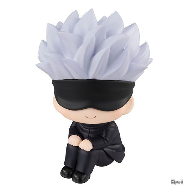 Bonecos Colecionáveis Fofos One Piece Versão Q Luffy Zoro Chopper Ace Boa Hancock Anime Blind Box Decoração de Mesa Carro Brinquedo Presente Infantil