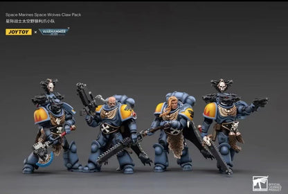 1/18 JOYTOY Action Figure 40K The Horus Heresy Space Wolves Figures And Mechas Logan Ghostwolf Anime Model Toy