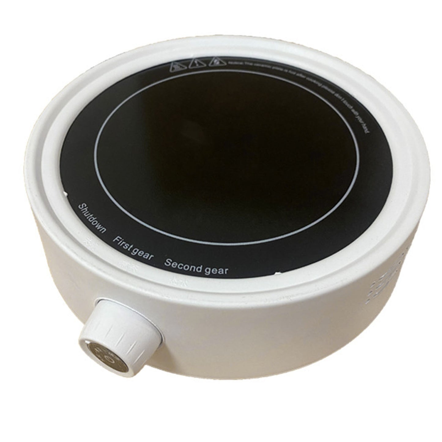 High Power Mini Electric Tea Stove, 650W Fast Heating, Knob Adjustment, Multifunction Small Hot Plate for Boiling Tea, US PLUG