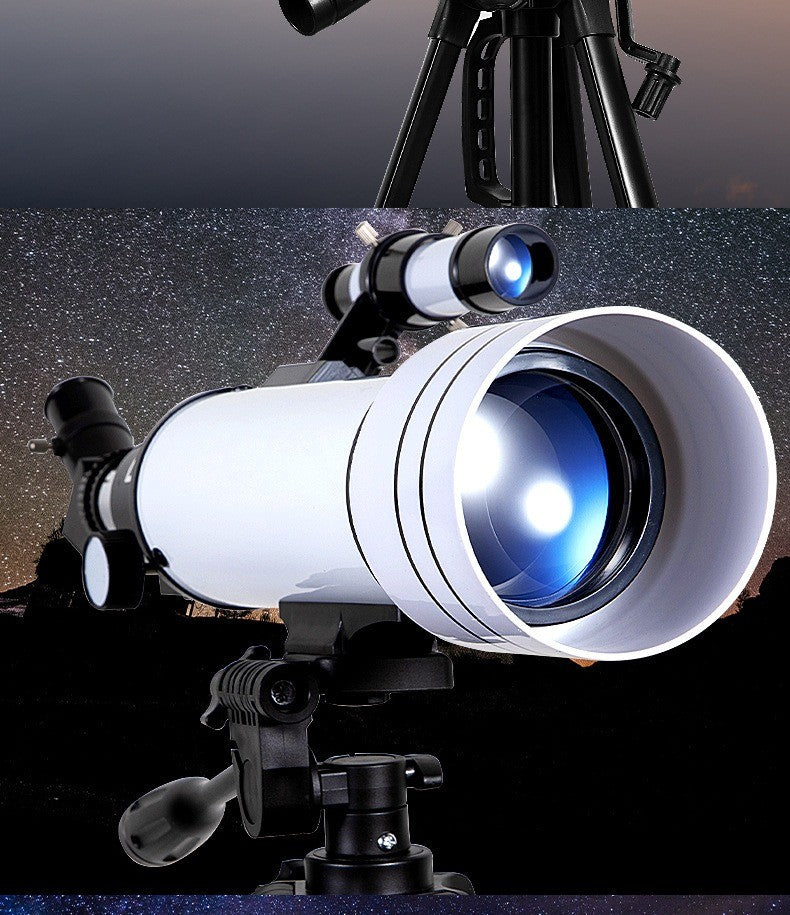 Maifeng 40070 Astronomical Telescope 333x Phone Adapter Sturdy Tripod Moon Planet Stargazing Birding Beginners Portable Scope