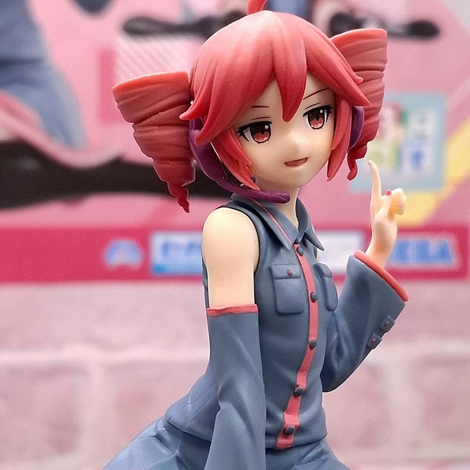Original SEGA Utau Kasane Teto Premium Chokonose Action Figure PVC Model Collection Anime Figurine Birthday Gift