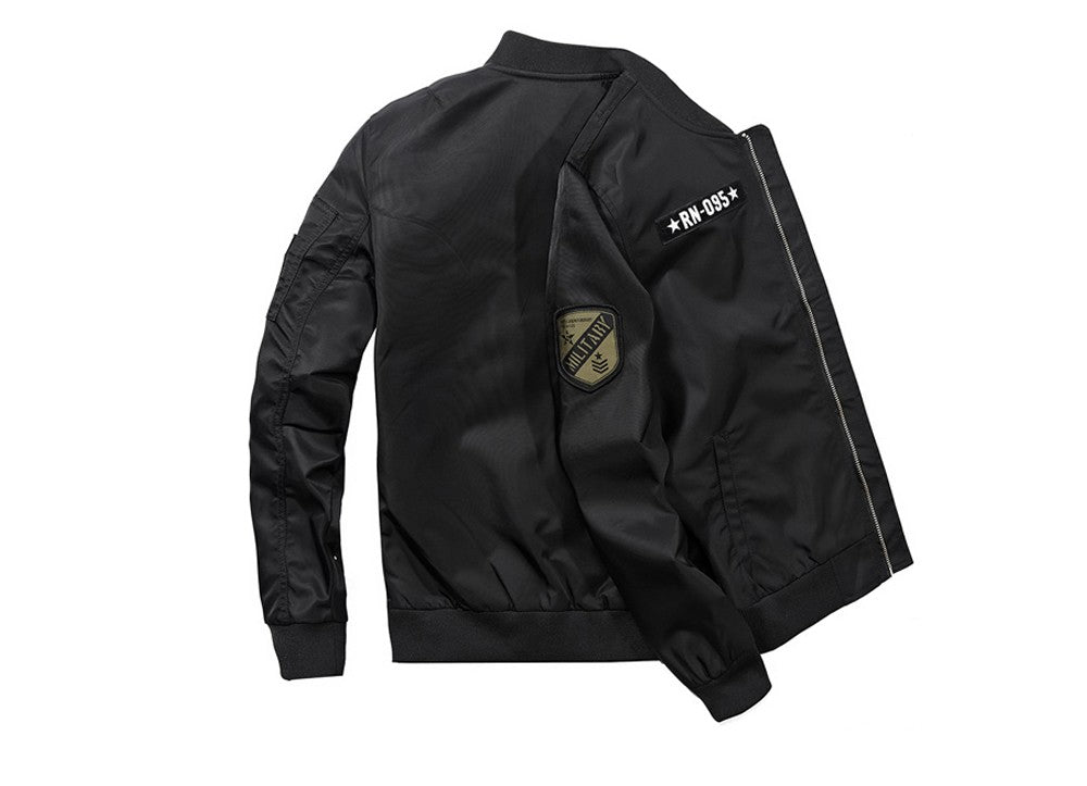 DIMUSI Men's Bomber Jackets Casual Male Outwear Windbreaker Coats Fashion Hip Hop Men Sports Pilot Baseball Jackets Clothing