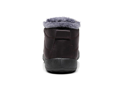 Botas Masculinas de Neve para Área Externa, Sapatos Masculinos com Pelo, Botas de Inverno Masculinas, Botas de Caminhada, Botas de Tornozelo, Sapatos Masculinos Impermeáveis, Botas de Trabalho, Calçados