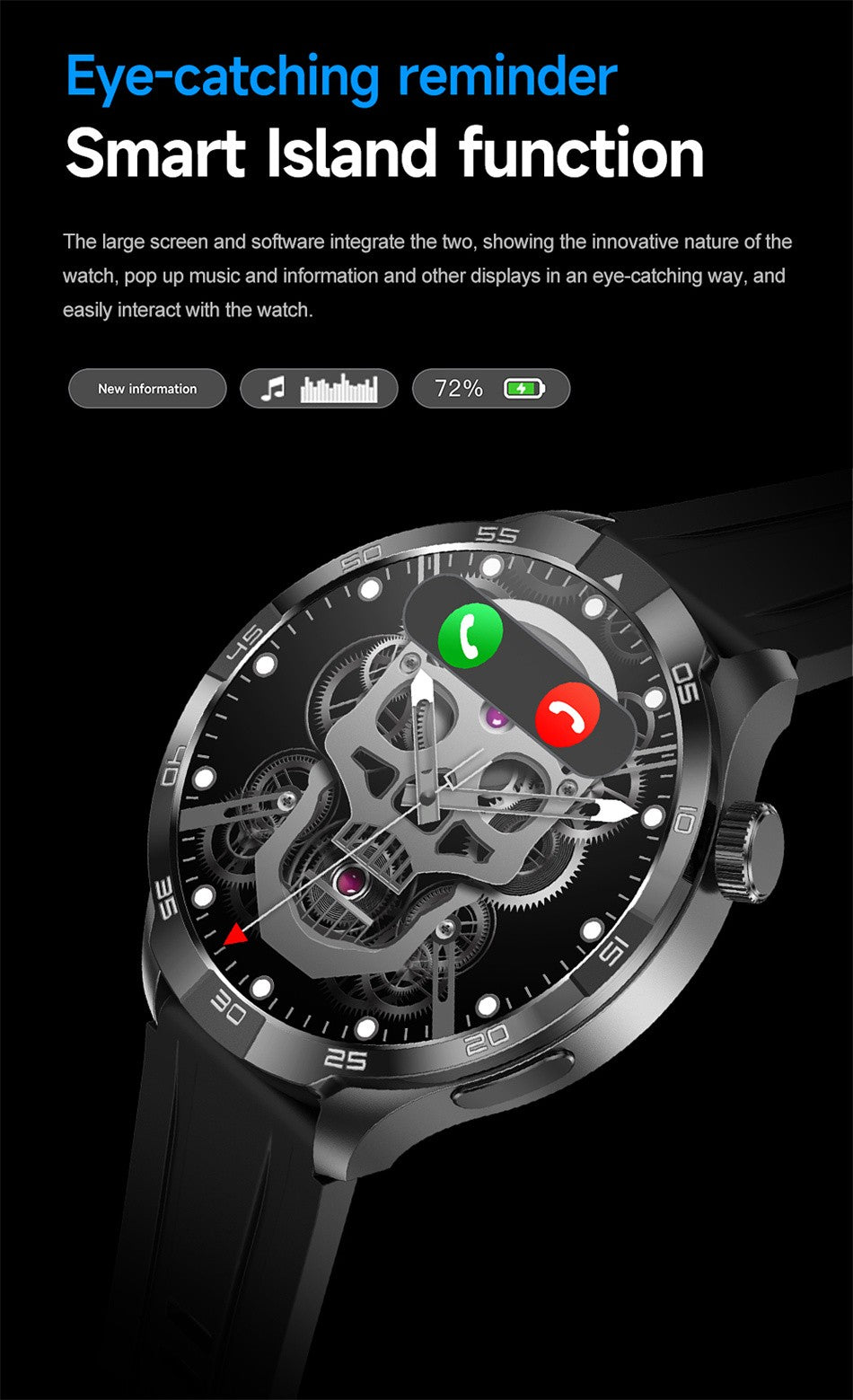 2026 Smart Watch Men AMOLED Always display NFC Bluetooth Call GPS trajectory Waterproof Health Sport Smartwatch Men Custom dial
