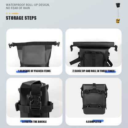 For BMW R1200GS R1250GS ADV For HONDA NC750X CB500X Motorcycle Frame Crash Bars Waterproof Bag Bumper Repair Tool Placement Bag