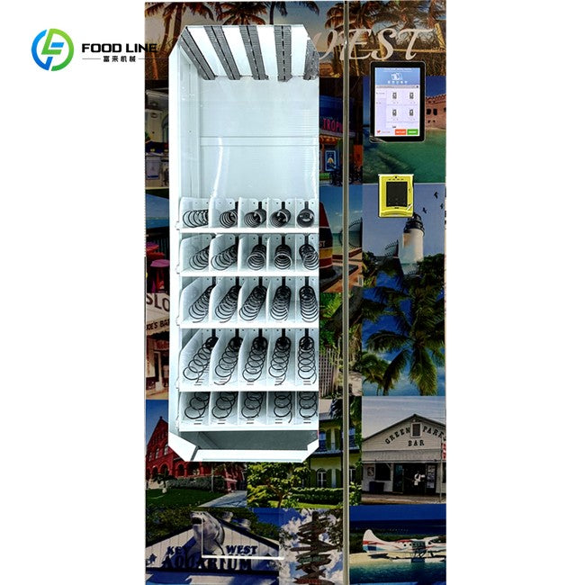 Customized Wrap Small Snack and Lash Vending Machine Features SDK Function and Credit Card Payment System