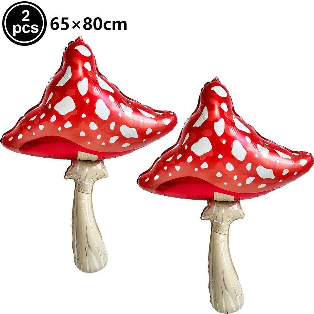 Cartoon Animal Standing Squirrel Balloon Pinecone Shaped Aluminum Film Balloon Forest Theme Baby Shower Birthday Party Decor