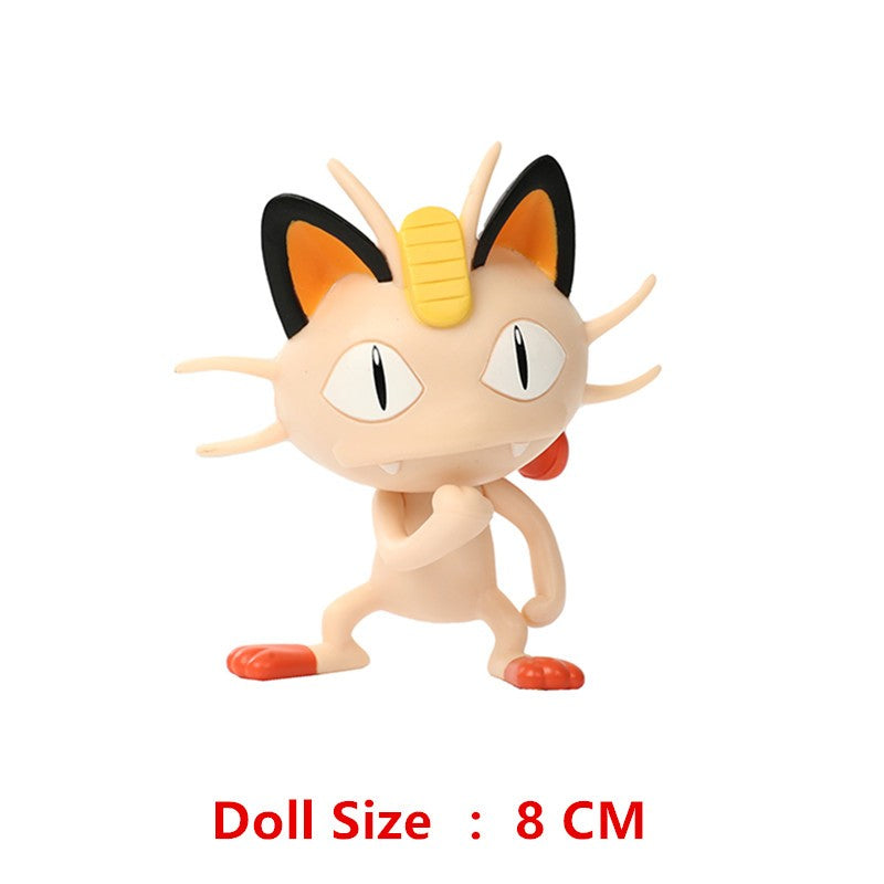 Boneco de Anime Pokémon Pikachu Charizard Mewtwo Dragão Voador Figura de Coleção de Monstros de Bolso Brinquedos de Ação Modelo Presente de Aniversário Infantil