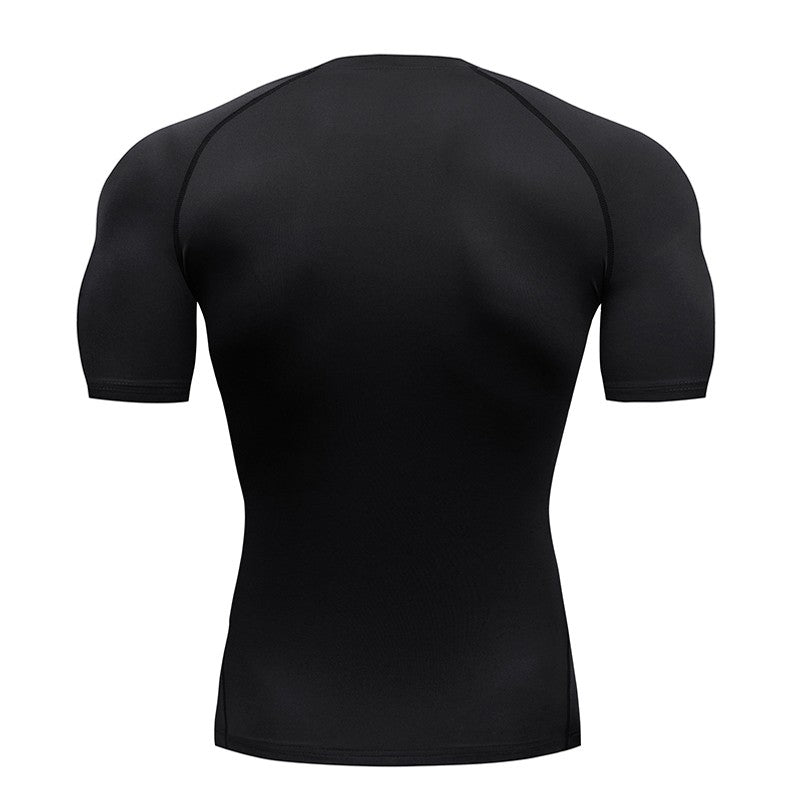 Men Sport T-Shirt Spider Quick Dry Bodybuilding Running Shirt Compression Tops Gym T Shirt Men Fitness Tight Tees Rashgard