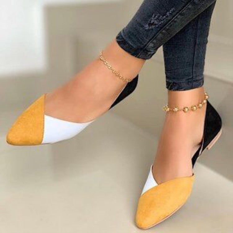 2023 New arrival women flats beautiful and fashion summer shoes low heel ballerina comfortable casual women shoes