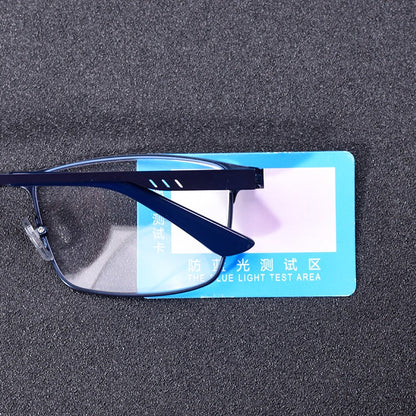 High Quality Stainless steel Reading Glasses Men Women Fashion Presbyopic Eyeglasses Business Hyperopia Anti Blue Light Eyewear1