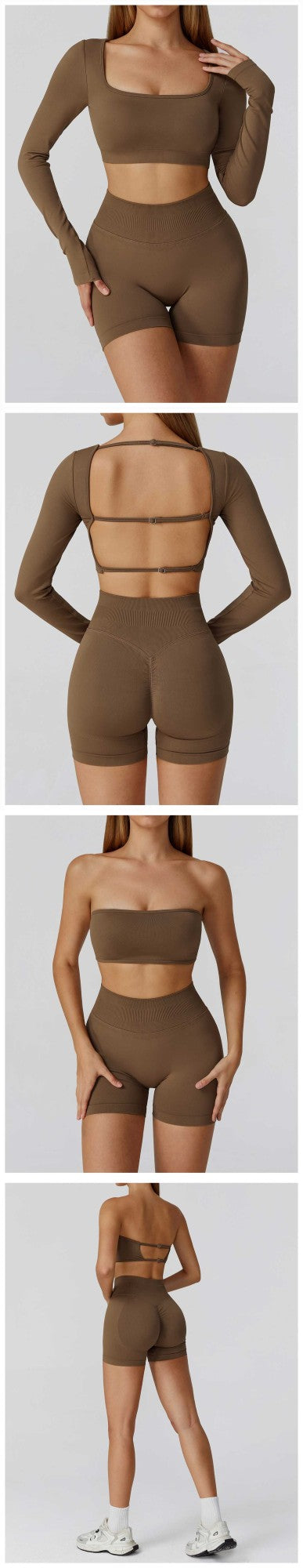 Yoga Clothes Set 2PCS Gym Sportswear Women Sports Bra High Waist Leggings Fitness Suit Running Workout Tracksuit Athletic Wear