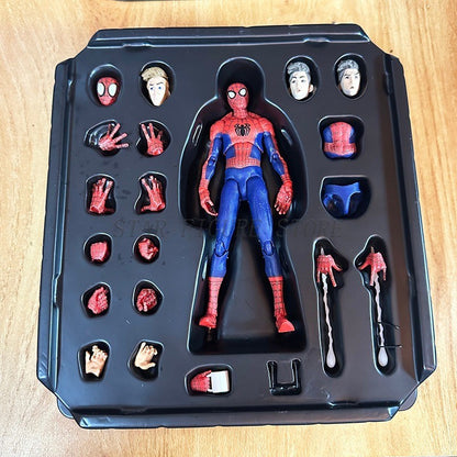 Boneco de Ação Miles Morales Sentinel Sv Modelo Homem-Aranha Marvel Homem-Aranha no Aranhaverso Boneco Colecionável Peter Parker