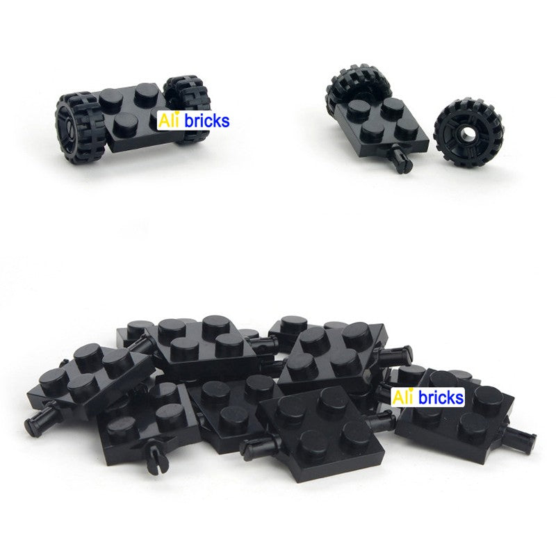 Blocos de Montar DIY Figuras Peças Eixo Assento e Rodas 1x2 2x4 Educacional Criativo Tamanho Compatível Com Brinquedo para Crianças 2926