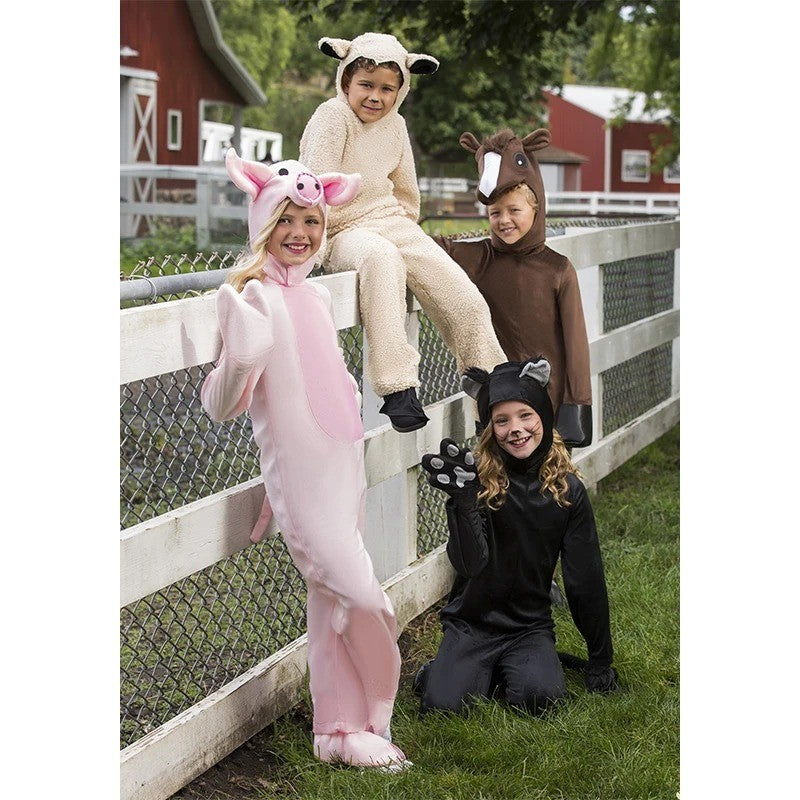 3?14Y 2026 New Arrival Kids Lamb Sheep & Horse Animal Costume, Boys Girls Outfit for Halloween Carnival Dress?Up Party