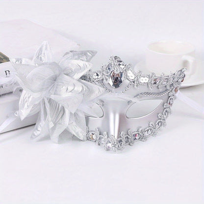 1pc Elevate Your Look with A Stunning Lily Masquerade Mask for Your Next Party or Prom!