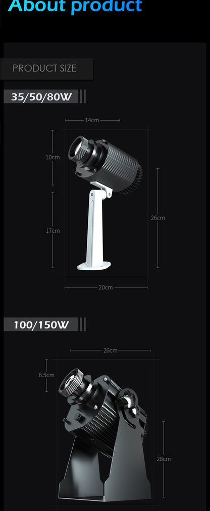 LED Ocean Water Waving Lamp Dynamic Ripple Light Realistic Projection Lamp for Home Decorative Outdoor Atmosphere Lighting