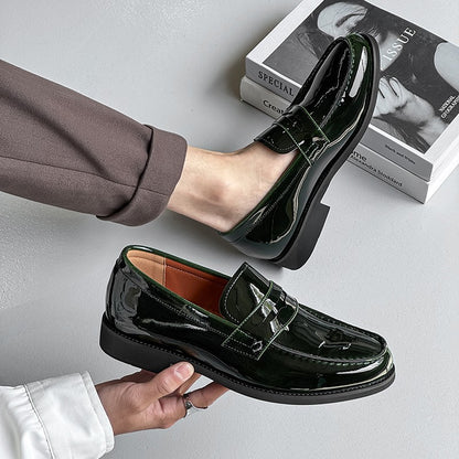 2025New Men Casual Oxford Shoes Genuine Leather Business Tooling Shoes Comfy High Quality Outdoor Antiskid Loafers Walking Shoes