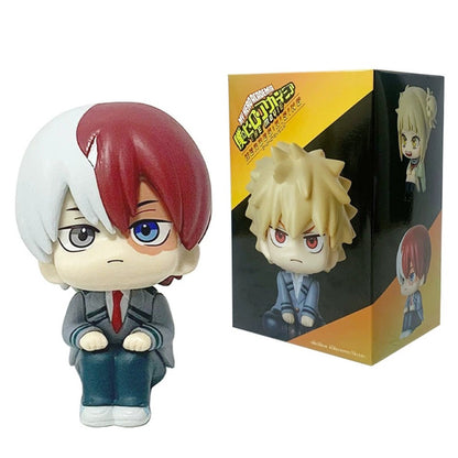 Em Estoque Novo Anime My Hero Academia Midoriya Izuku Bakugou Katsuki Ochaco Uraraka Bonecos de Anime Brinquedos para Crianças Presente de Natal