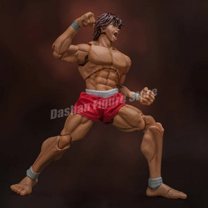 ST Baki Hanma Filho de Ogro Boneco de Ação Hanma Yuujiro Estatueta Ko Luta PVC Coleção Anime Yujiro Figuras Modelo Brinquedos Presentes