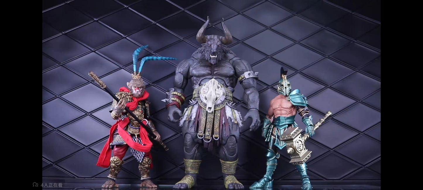1/12 9 polegadas XesRay Fight For Glory Action Figure Combatants Wave 4 Kasos Anime Model Para Presente