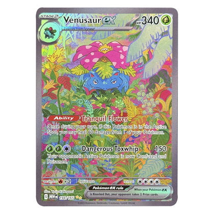 Cartas Proxy de PTCG 151 MEW Alakazam Blastoise Bulbasaur Charmander Squirtle Venusaur Zapdos Charizard Presentes de Cartas TCG JP