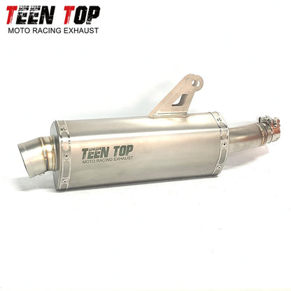 For CFMOTO 450MT Exhaust Muffler High Performance Stainless Steel Motorcycle Escape 450 MT Racing Moto Silencieux 2023+