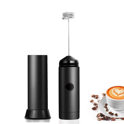 Espumador de Leite Elétrico Multifuncional Potente Batedor de Ovo de Mola Dupla Misturador de Leite Doméstico Ferramenta de Cozinha para Café Latte Cappuccino