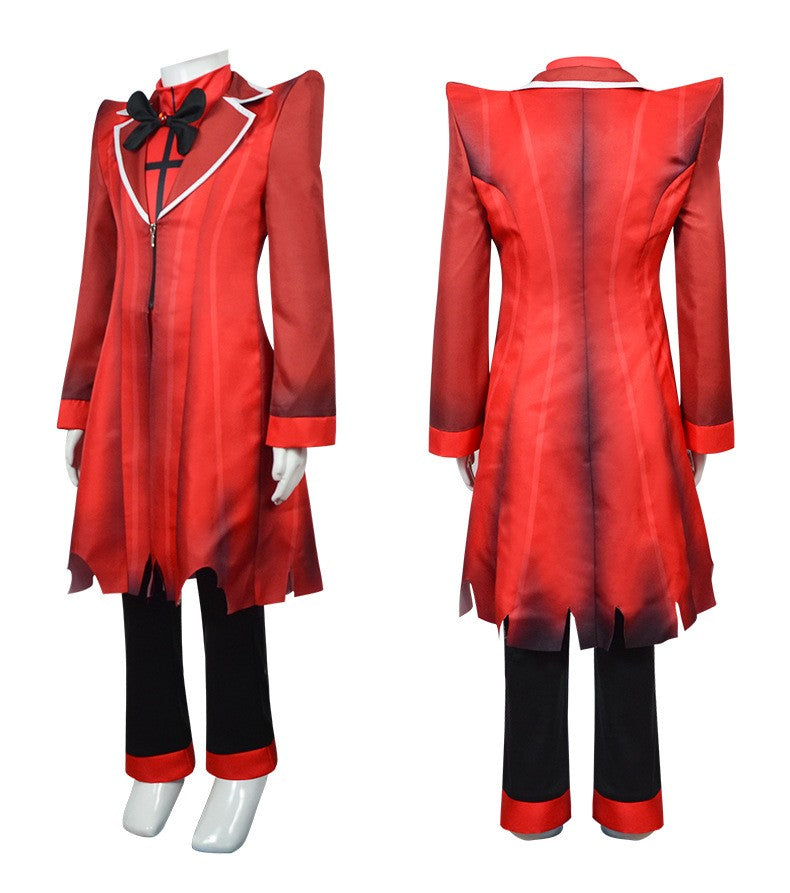 Vox Cosplay Costume Cartoon Hotel Top Pants Full Set Disguise Halloween Carnival Suit Stage performance costumes and costumes